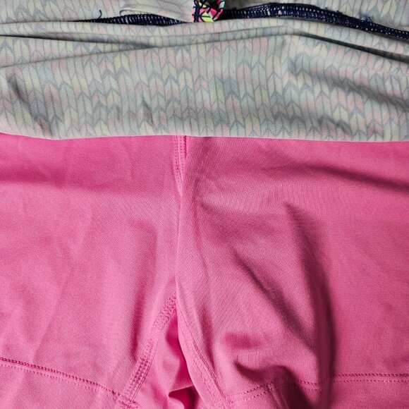 EPNY New Women's Printed Multi Color Pleated Hem Active Skort Skirt - Picture 7 of 15